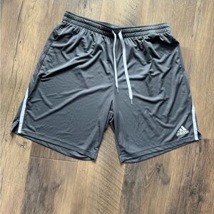 Adidas Men’s Gray Athletic Shorts Size XL